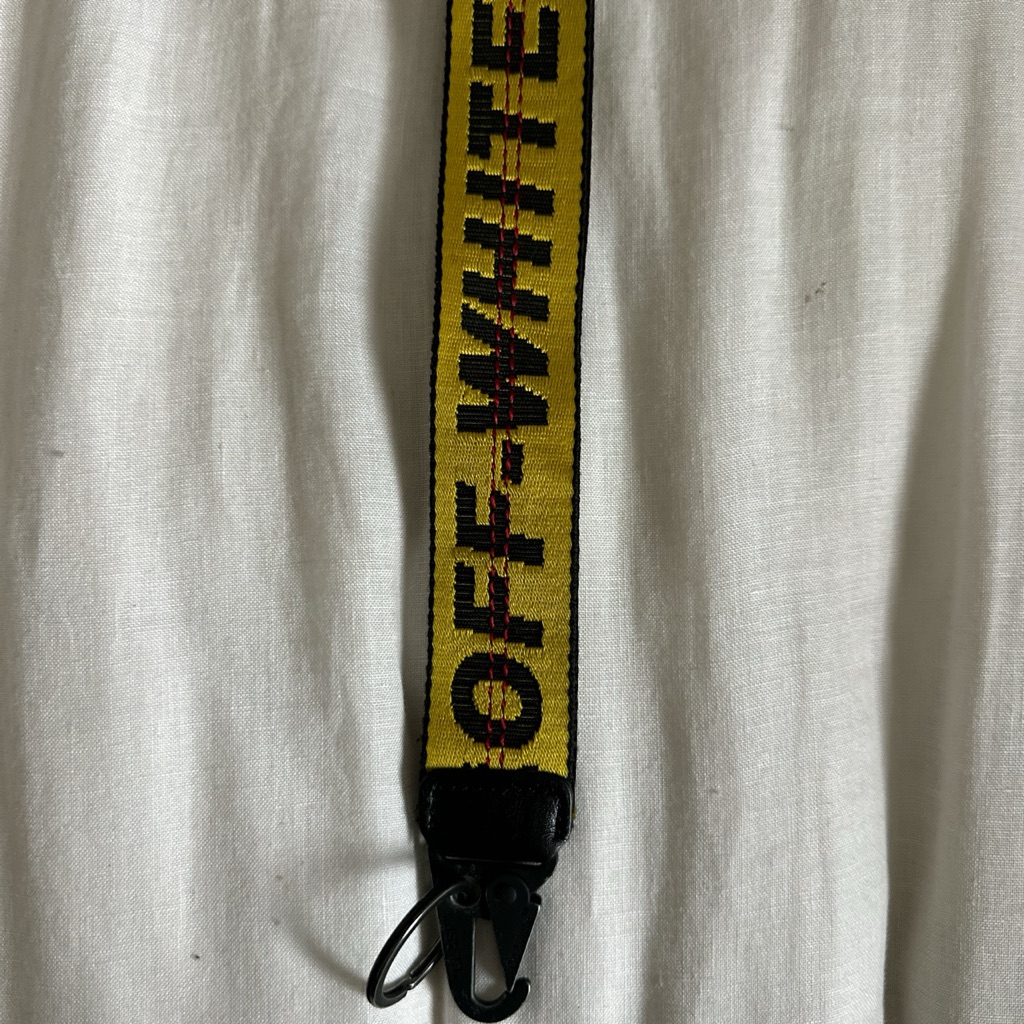 Off-White Industrial Keychain